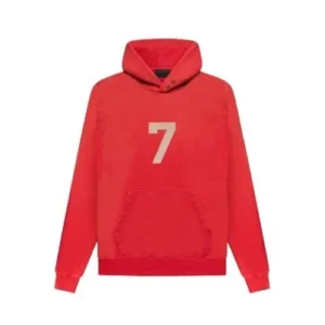 7 Elementos Esenciales De La Sudadera Con Capucha Fear of God grande en el pecho y bolsillo tipo canguro