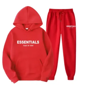 Chándal rojo Essentials Fear of God de