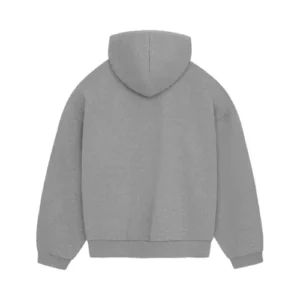 Essentials Hoodie Dark Heather Oatmea (B)