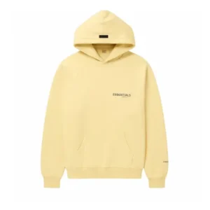 Essentials Reflective Print Zip-up Oversized Hoodie Cream