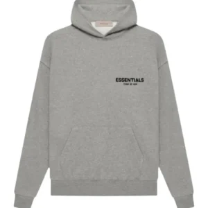 FEAR OF GOD ESSENTIALS Sudadera con capucha con detalle del logo ESSENTIALS en negro en el pecho, bolsillo frontal y capucha con cordones