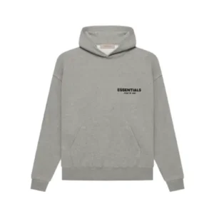 Sudadera con capucha Essentials Fear of God color avena gris