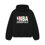 Sudadera con capucha NBA Essentials negra