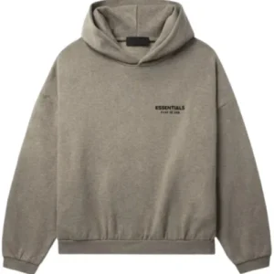 FEAR OF GOD ESSENTIALS logo-print hoodie ESSENTIALS FEAR OF GOD en el pecho