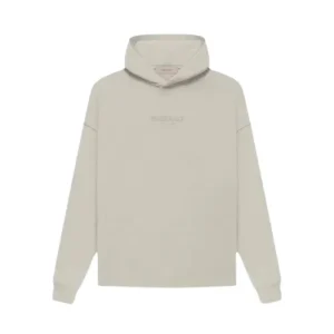 Fear of God Essentials Relaxed Hoodie Smoke X Original Comprar España claro con capucha y logo Essentials discreto en el pecho