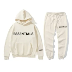Sudadera con capucha Essential Spring Chándal de diseño minimalista, tejido premium y estilo urbano.