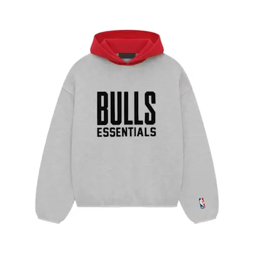 Essentials Bulls Hoodie – Grey