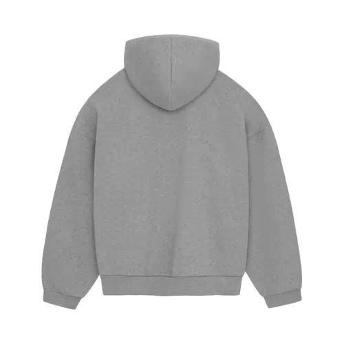 Essentials Hoodie Dark Heather Oatmea (B)