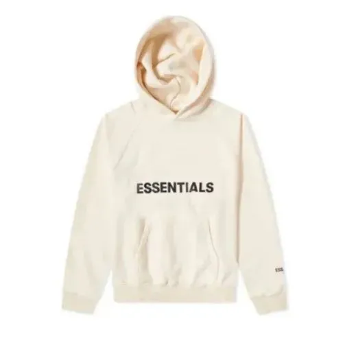Sudadera con capucha Buttercream Essentials Vista frontal de la sudadera con capucha Buttercream Essentials en color crema mantequilla, confeccionada con algodón premium y corte oversize.
