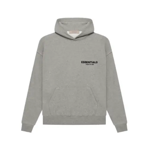Sudadera con capucha Essentials Fear of God color avena gris