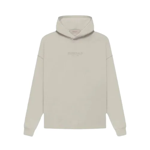 Fear of God Essentials Relaxed Hoodie Smoke X Original Comprar España Fear of God Essentials Relaxed Hoodie Smoke X Original Comprar España claro con capucha y logo Essentials discreto en el pecho