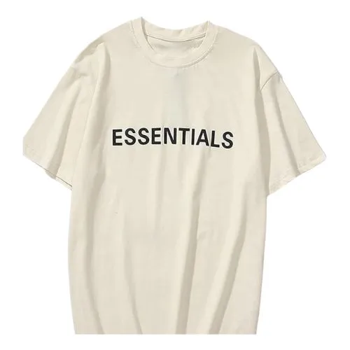 Camiseta Boxy Essentials Fear of God Camiseta Boxy Essentials Fear of God de algodón premium con corte boxy, diseño minimalista y ajuste cómodo.